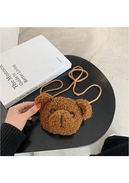 Ayı Peluş Çanta Oyuncak Ayı Dekorasyon Hediye Sevimli Ayı Messenger Çanta modelleri