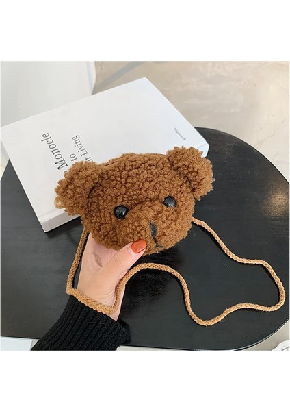 Ayı Peluş Çanta Oyuncak Ayı Dekorasyon Hediye Sevimli Ayı Messenger Çanta fırsatları