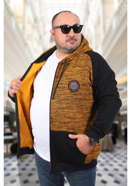 Mocgrande Büyük Beden New York Collage Sweat 22727