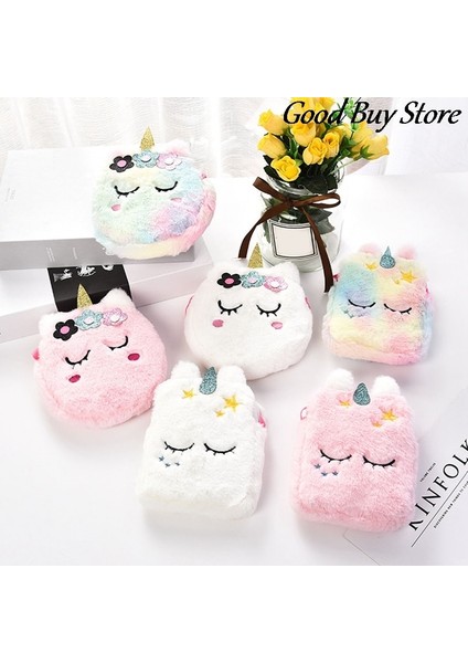 Yumuşak Kabarık Faux Kürk Çanta Peluş Tote Günlük Fermuar Kare Seyahat Sokak Crossbody Çanta modelleri