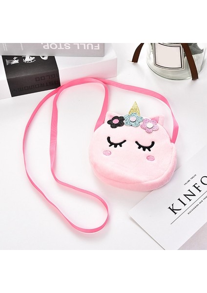 Yumuşak Kabarık Faux Kürk Çanta Peluş Tote Günlük Fermuar Kare Seyahat Sokak Crossbody Çanta