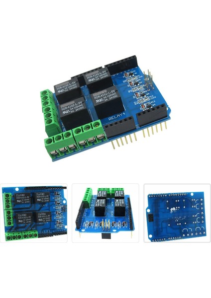 Roba Arduino 4 Kanal Röle Shield Dc 24V 3A