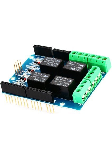 Roba Arduino 4 Kanal Röle Shield Dc 24V 3A