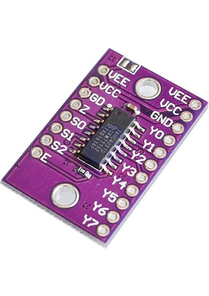 Roba 74HC4051 Modül 8 Kanal Analog Dijital Anahtar Çoklayıcı Seçici