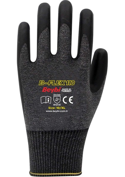 Iş Eldiveni - B-Flex 110 - 12 Çift - 10