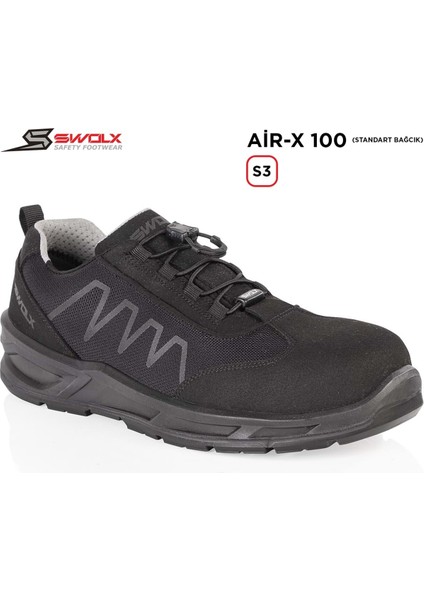 Iş Ayakkabısı - Air-X Standart Bağcık 100 S3 - 45