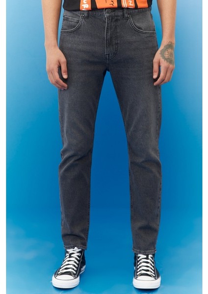 Erkek Austin Regular Tapered Fit Yüksek Bel Esnek Jean Kot Pantolon