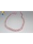 Pembe Kuvars Taşı Yarım Dizi 8mm (18CM Uzunluğundadır) 2