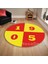 Nesa_Decor Taraftar Halısı Kaymaz Tabanl Makinede Yıkanabilir Çocuk Odası Halısı 3