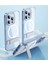 Apple iPhone 14 Pro Kılıf Standlı Magsafe Wireless Şarj Özellikli Wiwu Aurora Serisi Kapak 5