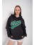 Plaza Group Kadın Oversize Nice Baskılı Sweatshirt 1