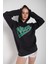 Plaza Group Kadın Oversize Nice Baskılı Sweatshirt 4