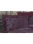 Rita Bambu Jakar Kumaş Bordo Nevresim 200X220 cm -  1304 5