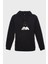 Camp Minimal Baskili Kapüşonlu Üç Iplik Sweatshirt Oversize Hoodie 1
