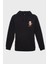 Dramer Minimal Baskili Kapüşonlu Üç Iplik Sweatshirt Oversize Hoodie 1
