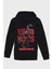 Venamous Sirt Baskili Kapüşonlu Üç Iplik Sweatshirt Oversize Hoodie 1