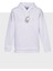 Unicorn Minimal Baskili Kapüşonlu Üç Iplik Sweatshirt Oversize Hoodie 1