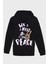 Peace Sirt Baskili Kapüşonlu Üç Iplik Sweatshirt Oversize Hoodie 1