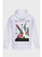New York Sirt Baskili Kapüşonlu Üç Iplik Sweatshirt Oversize Hoodie 1