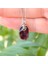 Lal Taşı Kolye - Garnet Taşı 3