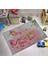 Nesa_Decor Pembe Pelikan Dekoratif Prenses Çocuk, Genç Odası Halısı 1