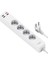 PD20W U01EU Power Strip 4lü Priz 3 USB 1 Type-C Pd 20W Hızlı Şarj 160 cm Akım Korumalı 2