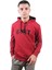 Erkek Exıt Kanguru Bordo Kapüşonlu SWEATSHIRT-903 2