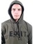 Erkek Exıt Kanguru Haki Kapüşonlu SWEATSHIRT-902 3