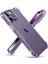 Apple iPhone 14 Pro Uyumlu Kılıf Clear Crystal Armour Antishock Kamera Çıkıntılı Şeffaf Tank Zırh Military Silikon Aribag Antidrop Full Glue Hayalet Case 1