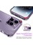 Apple iPhone 14 Pro Uyumlu Kılıf Clear Crystal Armour Antishock Kamera Çıkıntılı Şeffaf Tank Zırh Military Silikon Aribag Antidrop Full Glue Hayalet Case 4