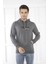 Escetic Spor Erkek G3 Melanj Cepli, Kapüşonlu Sweatshirt - 0950 4