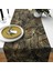 Gold Leaf- Gold Yaprak Desenli Siyah Runner 2