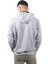 Erkek Open Kanguru Gri Kapüşonlu SWEATSHIRT-806 2