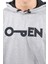 Erkek Open Kanguru Gri Kapüşonlu SWEATSHIRT-806 3