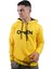 Erkek Open Kanguru Sarı Kapüşonlu SWEATSHIRT-805 1