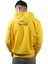 Erkek Open Kanguru Sarı Kapüşonlu SWEATSHIRT-805 2
