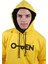 Erkek Open Kanguru Sarı Kapüşonlu SWEATSHIRT-805 3