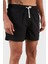 Emporio Armani Logolu Deniz Şortu Regular Fit Belden Bağlamalı Mayo Short Erkek Mayo Short S 211740 2R424 92420 3