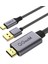 Qgeem QG-UA12 2 In 1 Type-C To HDMI 4K Kablo Pd 60W Güç Görüntü Aktarım Kablosu 1