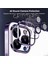 Apple iPhone 11 Pro Max Uyumlu Kılıf Kamera Lens Korumalı Renkli Magsafe Wireless Özellikli Arkası Şeffaf Kenarları Parlak Mor Gold Siyah Magnetic Charge Derin Mor Kılıf Case 3