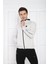 Erkek Spor Kar Melanj Spor Slimfit, Kapüşonlu, 4 Cepli, 4 Mevsim Eşofman Takımı - 6761 1