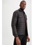 Slim Fit Polo Yaka Su İtici Çıtçıtlı Kapitone Mont W6607AZ22SP 3
