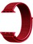 Apple Watch Uyumlu Kordon Kayış 7 - 6 - Se - 5 - 4 - 3 - 2 - 1 38MM 40MM 41MM - Kırmızı 1