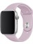 Apple Watch Uyumlu 3 4 5 6 7 8 Se Delikli 38 40 41MM Kordon Kayış Bileklik Klasik Silikon 4