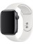 Apple Watch Uyumlu 3 4 5 6 7 8 Se Delikli 42 44 45MM Spor Slikon Kordon Kayış Bileklik 2