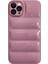 Iphone 12 Pro Kılıf Puffer Şişme Mont Tasarımlı Kasis Pastel Renkler Puff Kılıf Kapak 1