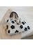 Faux Fur Tote Love Pattern Kürklü Omuz Çantası Yumuşak Peluş Seyahat 1
