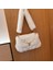 Lüks Faux Fur Omuz Çantası Sıcak Kısa Peluş Zarif Tote 2