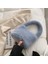 Yumuşak Peluş Tote Çanta Kare Omuz Çantası Faux Fur Bayan Tote Çanta Çanta 5
