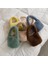 Yumuşak Peluş Tote Çanta Kare Omuz Çantası Faux Fur Bayan Tote Çanta Çanta 3